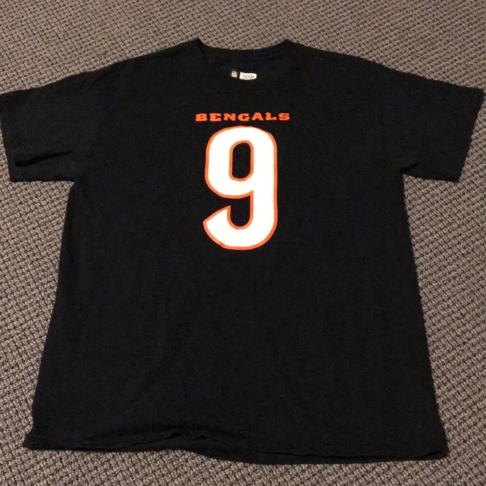 Joe Burrow #9 NFL‎ Cincinnati Bengals tee